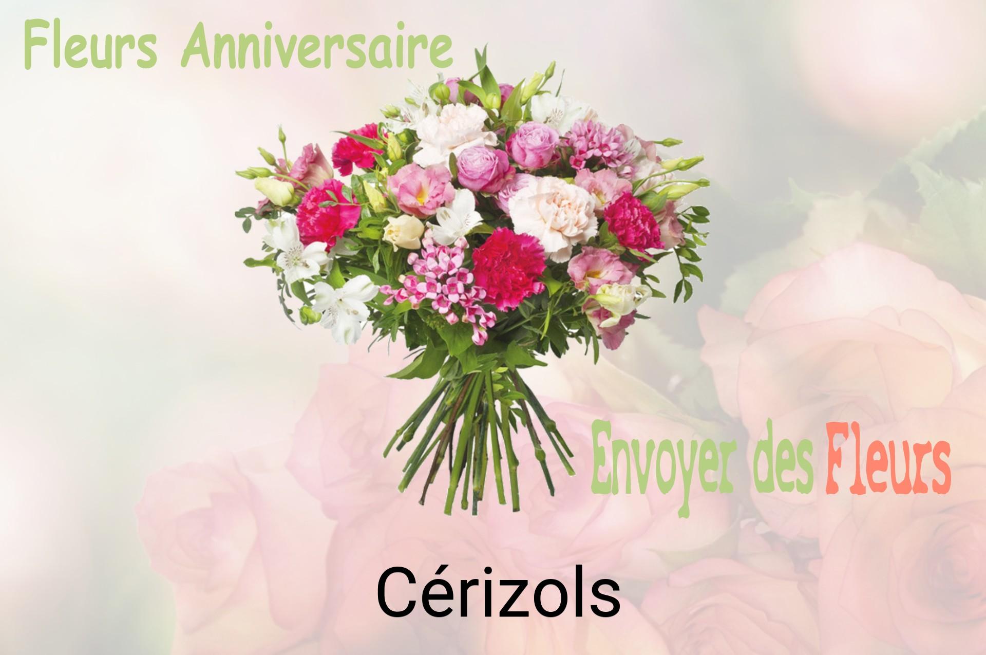 Bouquet de fleurs d’anniversaire livré à Cérizols